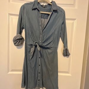 Denim dress